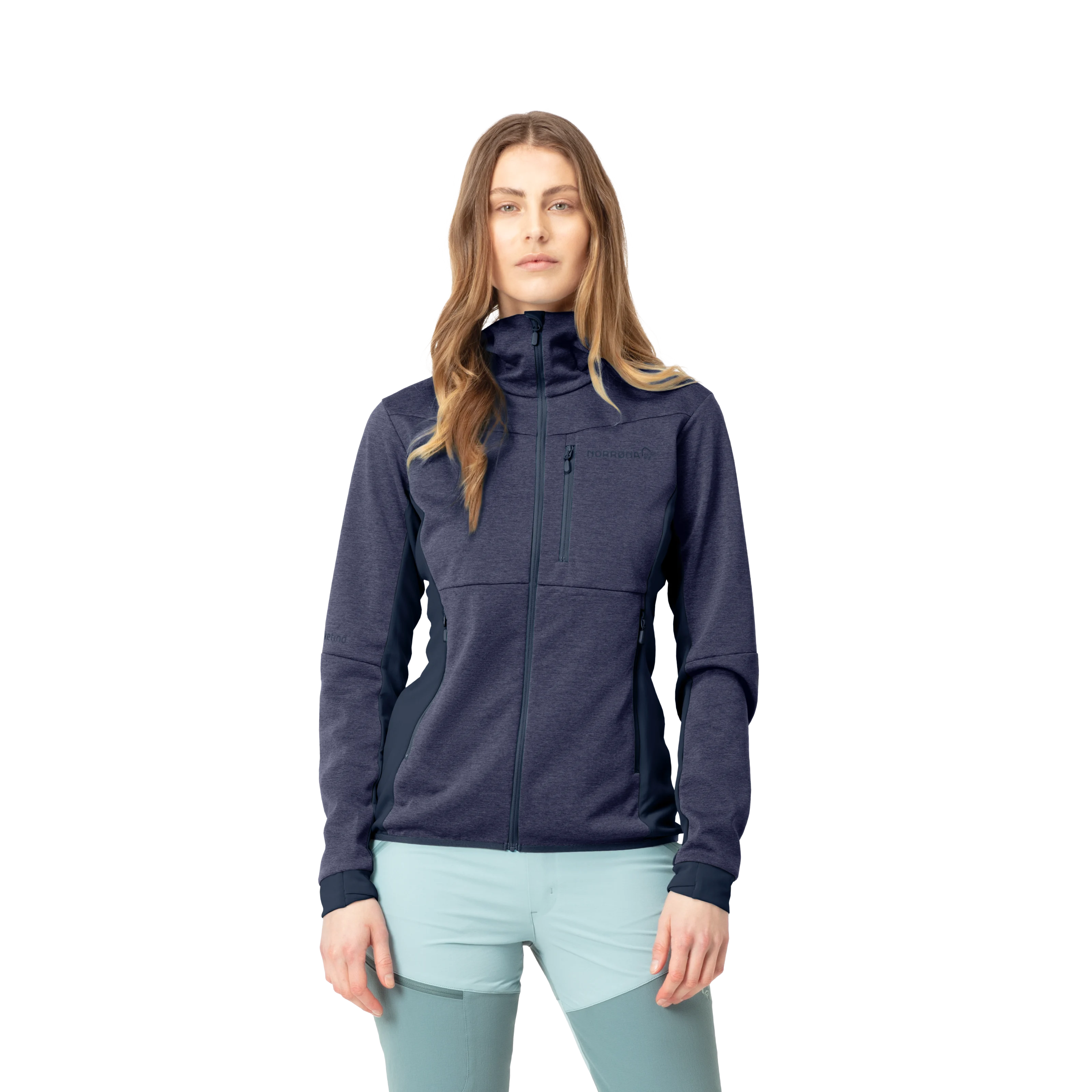 Norrøna Falketind Warm2 Octa Hood (Women's) - Indigo Night - Find Your Feet Austraila Hobart Launceston Tasmania