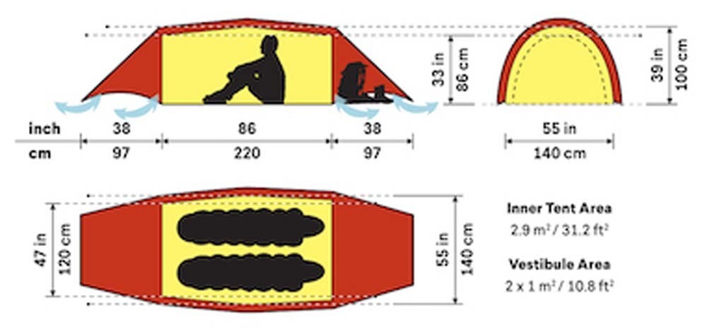 Hilleberg Helags 2 Hiking Tent Find Your Feet Australia Hobart Launceston Tasmania