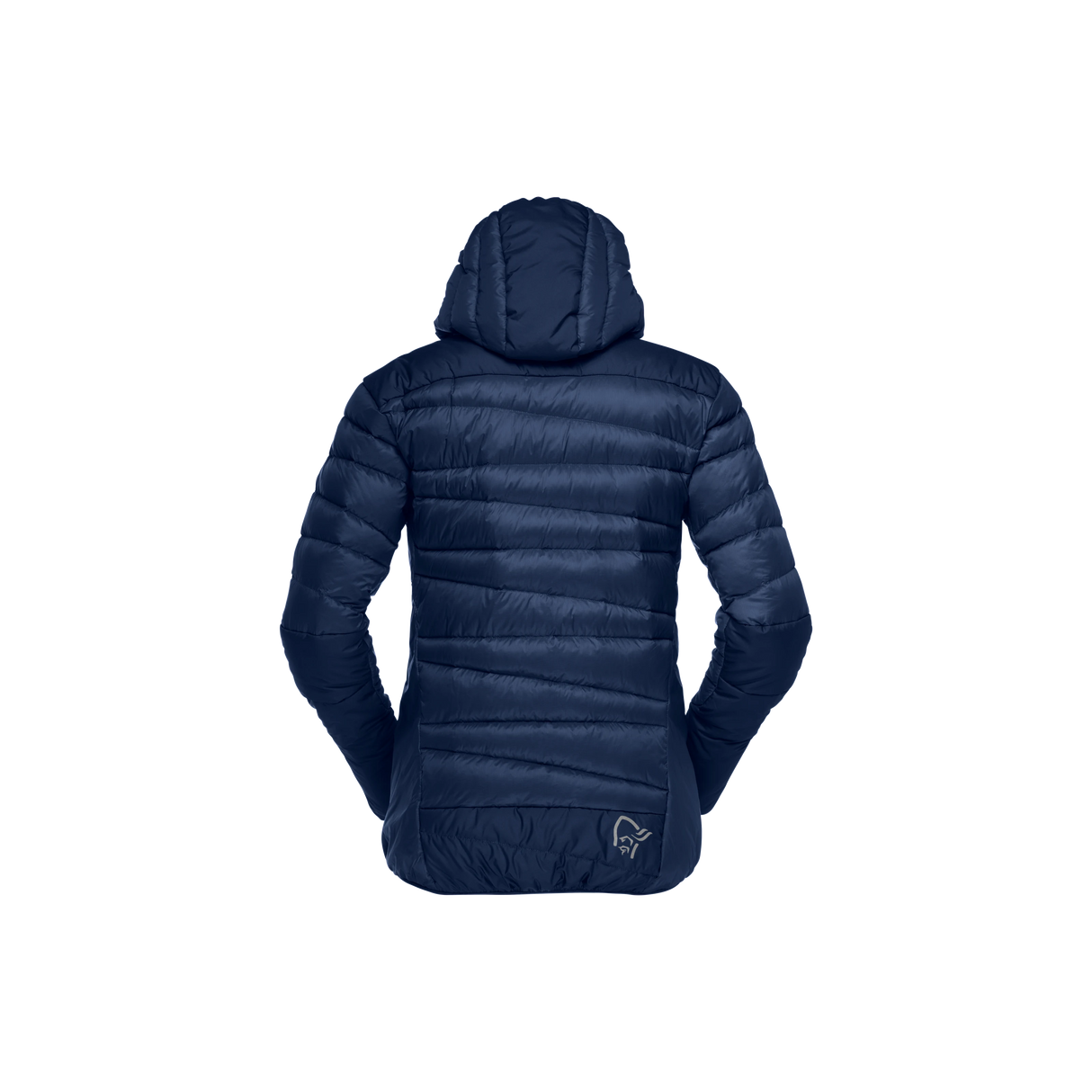 Norrøna Falketind Down750 Hood (Women's) - Indigo Night - Find Your Feet Australia Hobart Launceston Tasmania