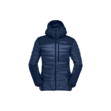 Norrøna Falketind Down750 Hood (Women's) - Indigo Night - Find Your Feet Australia Hobart Launceston Tasmania