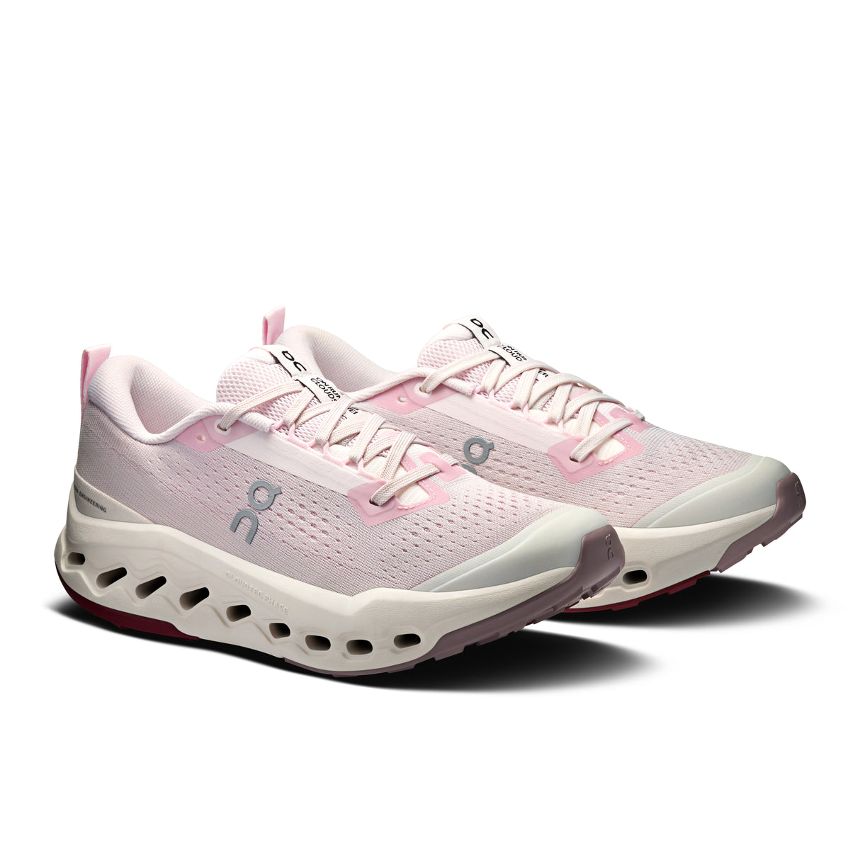 On Cloudsurfer Trail 2 Shoes (Women's) - Lily/Gardenia