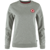 Fjällräven 1960 Logo Badge Sweater (Women's) - Fjallraven - Grey/Melange - Grey - Gray - Red