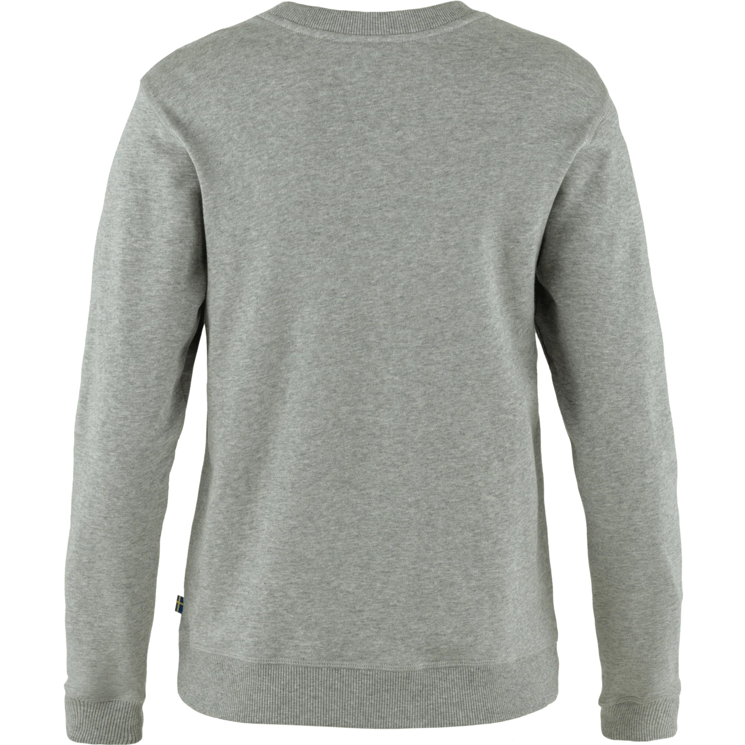 Fjällräven 1960 Logo Badge Sweater (Women's) - Fjallraven - Grey/Melange - Grey - Gray - Red