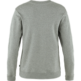 Fjällräven 1960 Logo Badge Sweater (Women's) - Fjallraven - Grey/Melange - Grey - Gray - Red