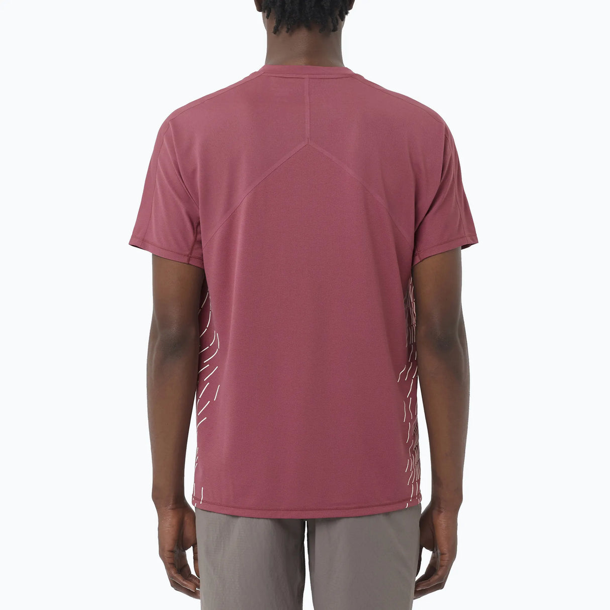 Salomon Sense Aero Short Sleeve Tee GFX (Men's) - SS - Nocturne/Whisper White - Find Your Feet Australia Hobart Launceston Tasmania