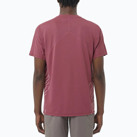 Salomon Sense Aero Short Sleeve Tee GFX (Men's) - SS - Nocturne/Whisper White - Find Your Feet Australia Hobart Launceston Tasmania