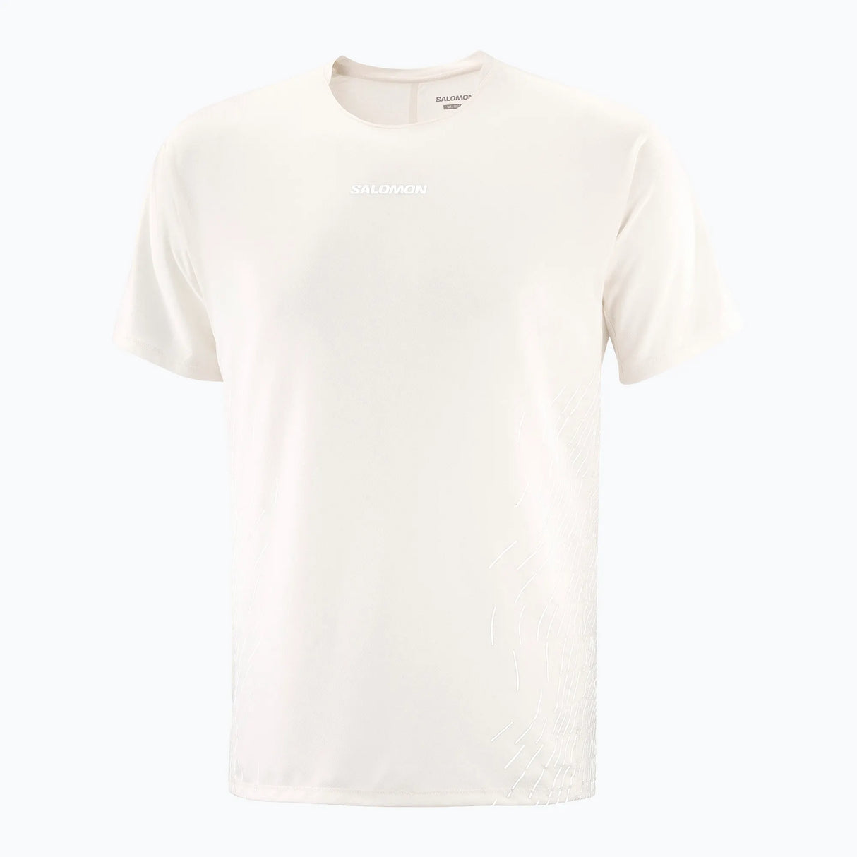 Salomon Sense Aero Short Sleeve Tee GFX (Men's) - SS - Whisper White/White - Find Your Feet Australia Hobart Launceston Tasmania