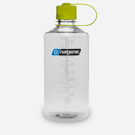 Nalgene Narrow Mouth Sustain Water Bottle - Clear - 1L - Find Your Feet Australia Hobart Launceston Tasmania