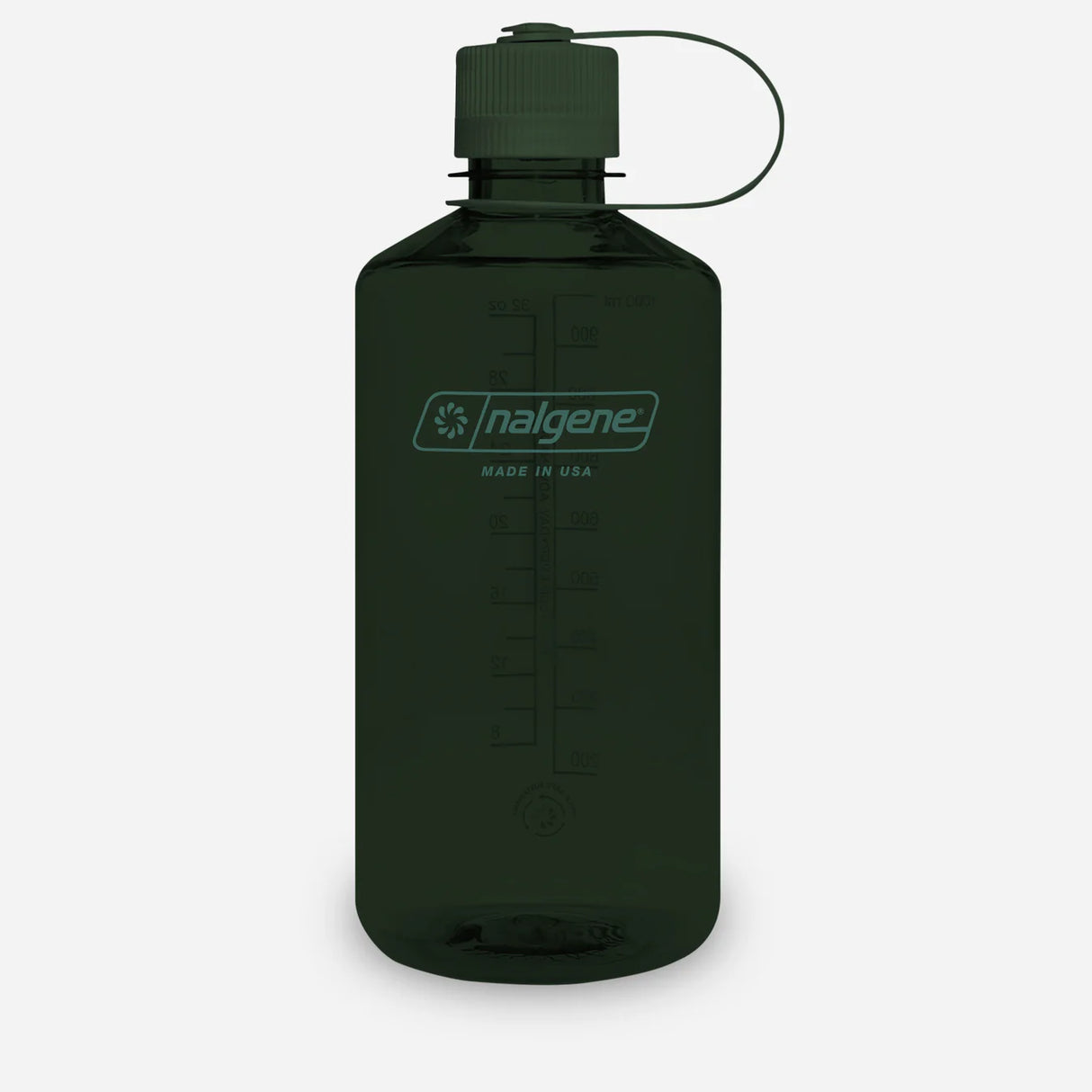 Nalgene Narrow Mouth Sustain Water Bottle - Jade - 1L - Find Your Feet Australia Hobart Launceston Tasmania