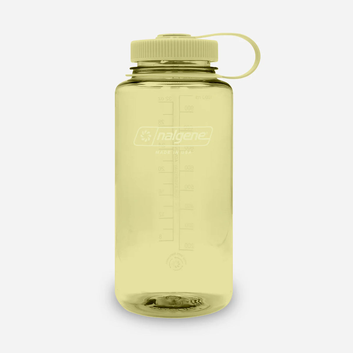 Nalgene Wide Mouth Sustain Water Bottle - Butter - 1L - Find Your Feet Australia Hobart Launceston Tasmania