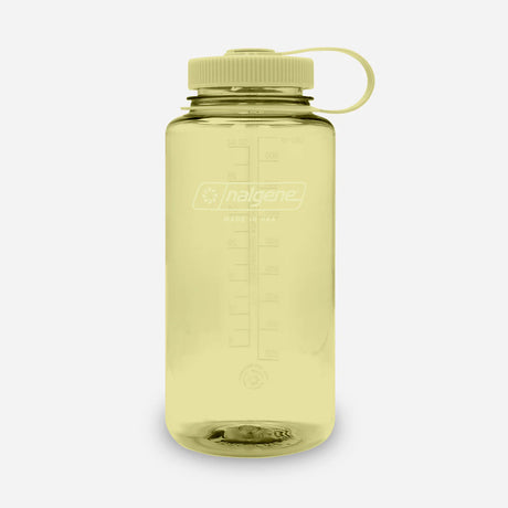 Nalgene Wide Mouth Sustain Water Bottle - Butter - 1L - Find Your Feet Australia Hobart Launceston Tasmania