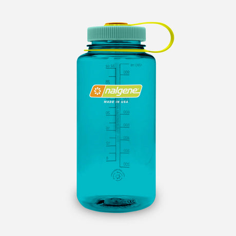 Nalgene Wide Mouth Sustain Water Bottle - Cerulean - 1L - Find Your Feet Australia Hobart Launceston Tasmania