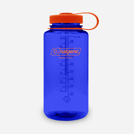 Nalgene Wide Mouth Sustain Water Bottle - Periwinkle - 1L - Find Your Feet Australia Hobart Launceston Tasmania