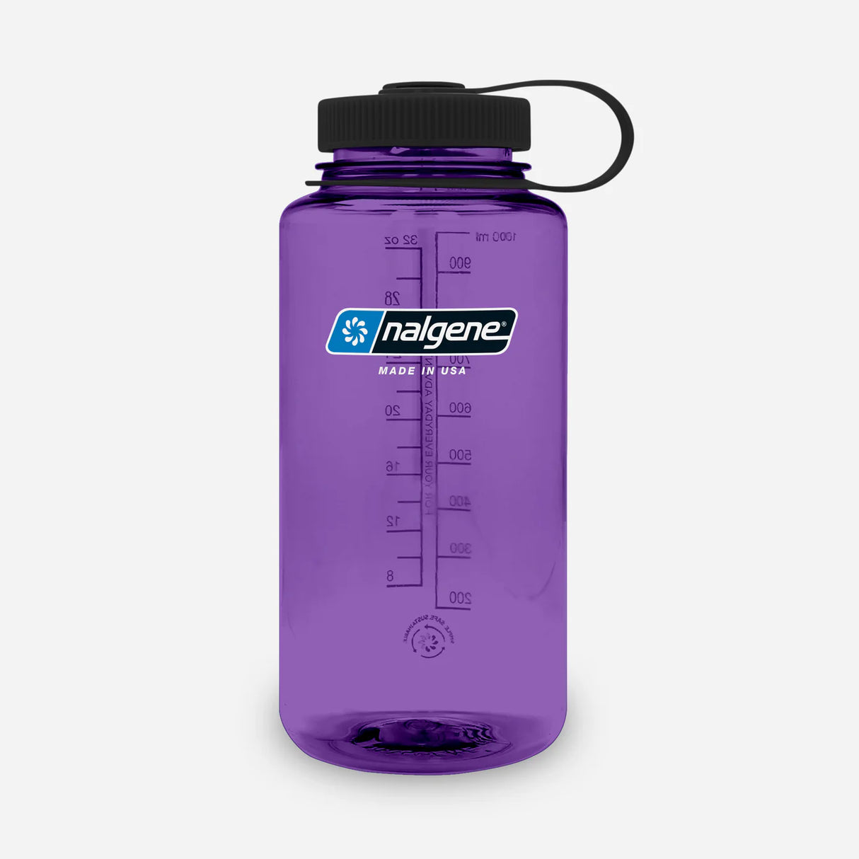 Nalgene Wide Mouth Sustain Water Bottle - Purple - 1L - Find Your Feet Australia Hobart Launceston Tasmania