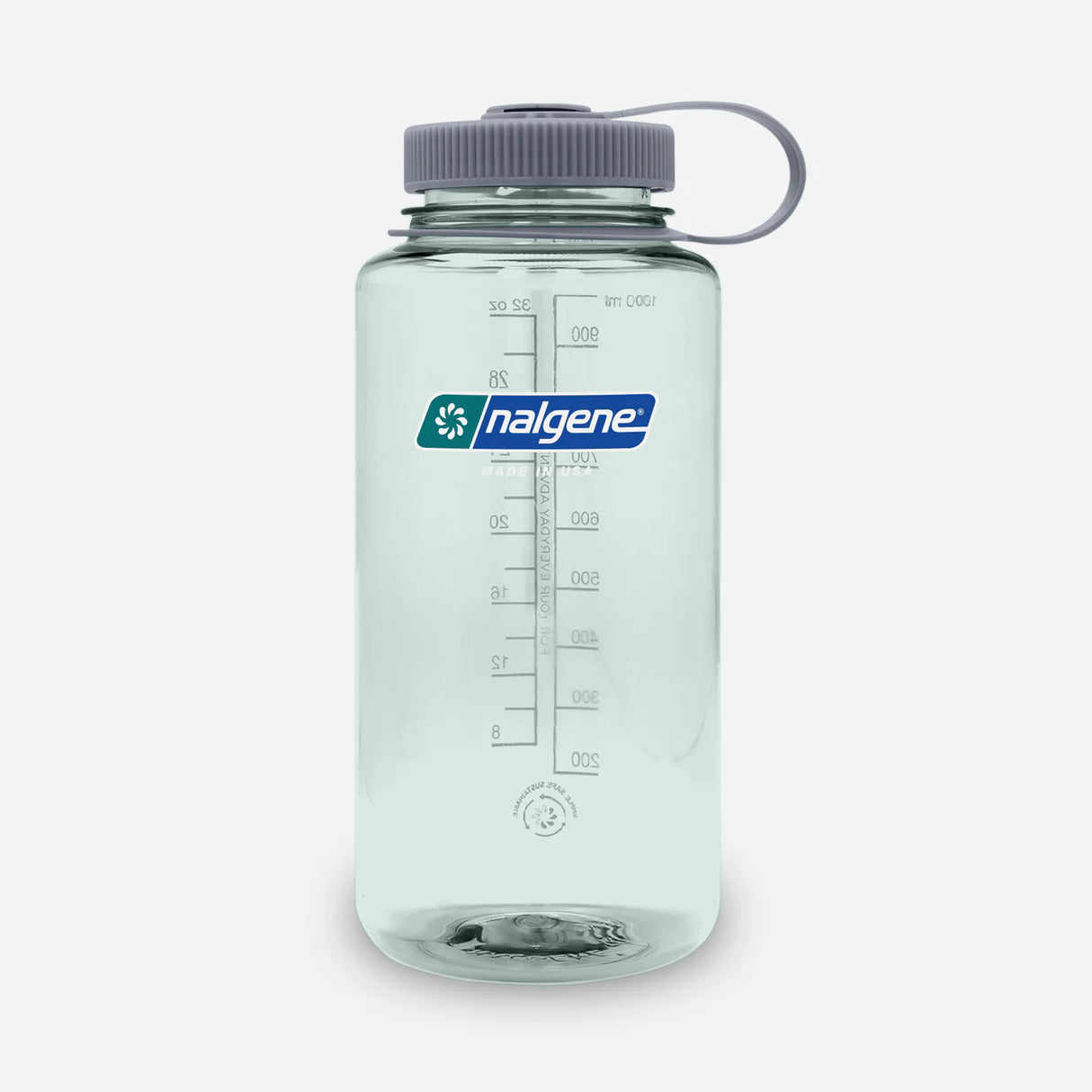 Nalgene Wide Mouth Sustain Water Bottle - Seafoam - 1L - Find Your Feet Australia Hobart Launceston Tasmania