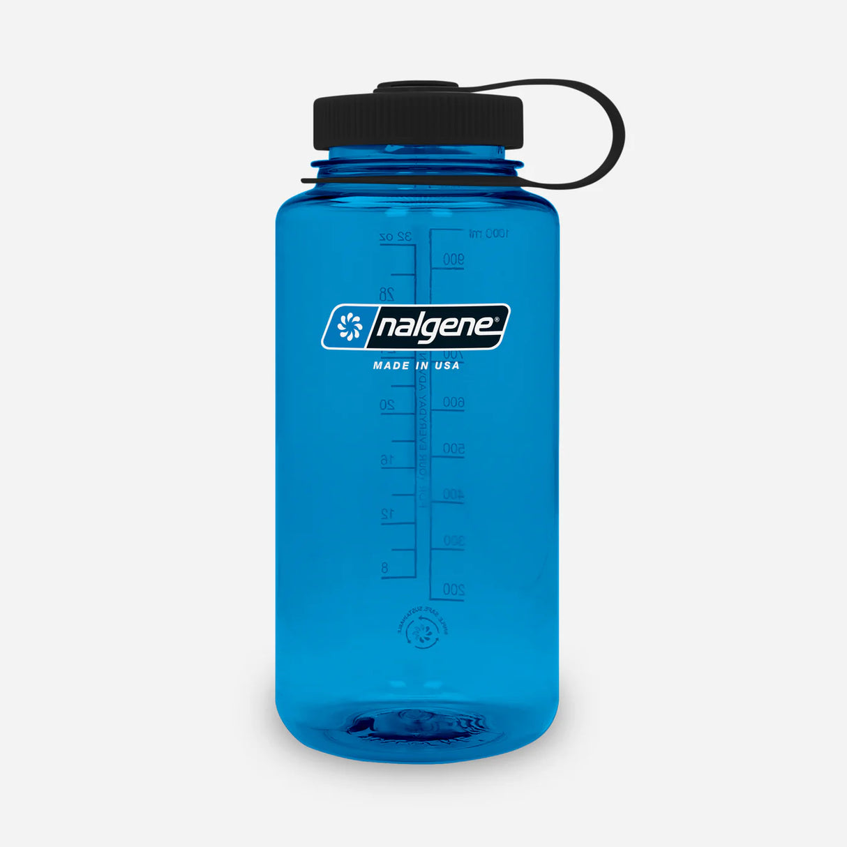 Nalgene Wide Mouth Sustain Water Bottle - Slate Blue - 1L - Find Your Feet Australia Hobart Launceston Tasmania