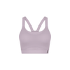 Light purple sports bra on a white background - On Performance Bra (Women's) - Foxglove