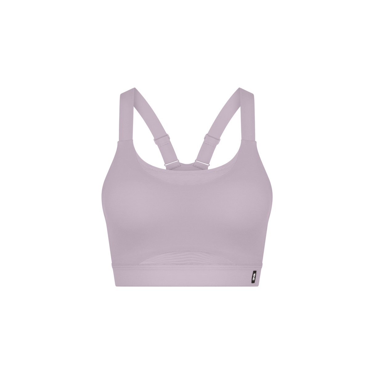 Light purple sports bra on a white background - On Performance Bra (Women's) - Foxglove