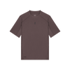 Brown t-shirt with a logo on a white background - On Trail-T Solar (Women's) - Mulberry