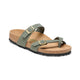 Birkenstock Mayari Vegan Synthetic - Regular (Women's) - Thyme - Green - Brown