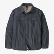 Patagonia Pile-Lined Fjord Loft Shirt Jacket (Men's) - Smolder Blue