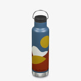 Klean Kanteen Insulated Classic W/Loop Cap & Bale 592mL (20oz) - Mountains - Find Your Feet Australia Hobart Launceston Tasmania