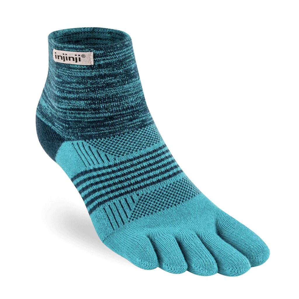 Injinji Trail 2.0 Midweight Mini-Crew Toesocks (Women's)  Find Your Feet Australia Hobart Launceston Tasmania