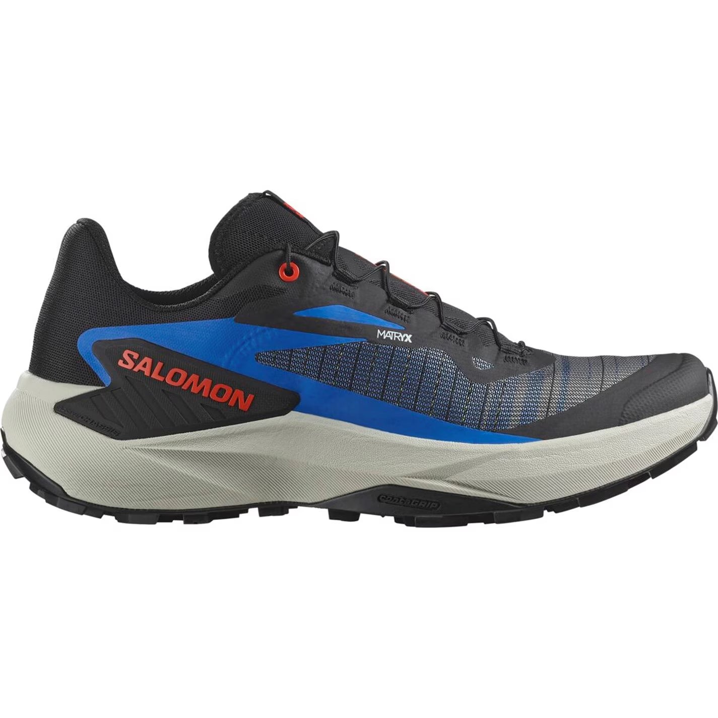 Salomon Genesis Shoe (Men's) - Black/French Blue/Cherry Tomato - Find Your Feet Australia Hobart Launceston Tasmania