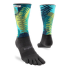 Injinji Spectrum Trail Midweight Crew Socks (Unisex) - Jungle