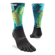 Injinji Spectrum Trail Midweight Crew Socks (Unisex) - Jungle
