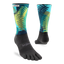 Injinji Spectrum Trail Midweight Crew Socks (Unisex) - Jungle