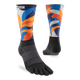 Injinji Spectrum Trail Midweight Crew Toesocks (Women's) - Botanic