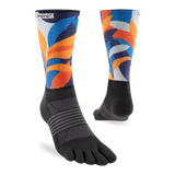 Injinji Spectrum Trail Midweight Crew Toesocks (Women's) - Botanic