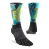 Injinji Spectrum Trail Midweight Crew Toesocks (Women's) - Jungle
