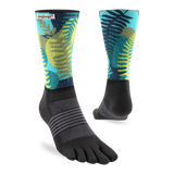 Injinji Spectrum Trail Midweight Crew Toesocks (Women's) - Jungle