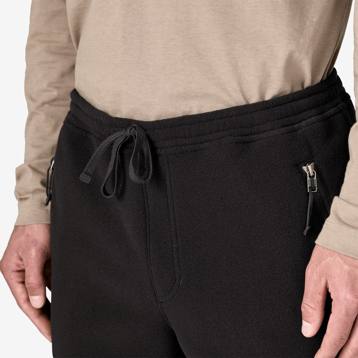 Patagonia Synchilla Pants (Men's) - Black Solid