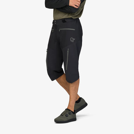Norrøna Fjørå Flex1 Shorts (Men's) - Caviar Black - Find Your Feet Australia Hobart Launceston Tasmania
