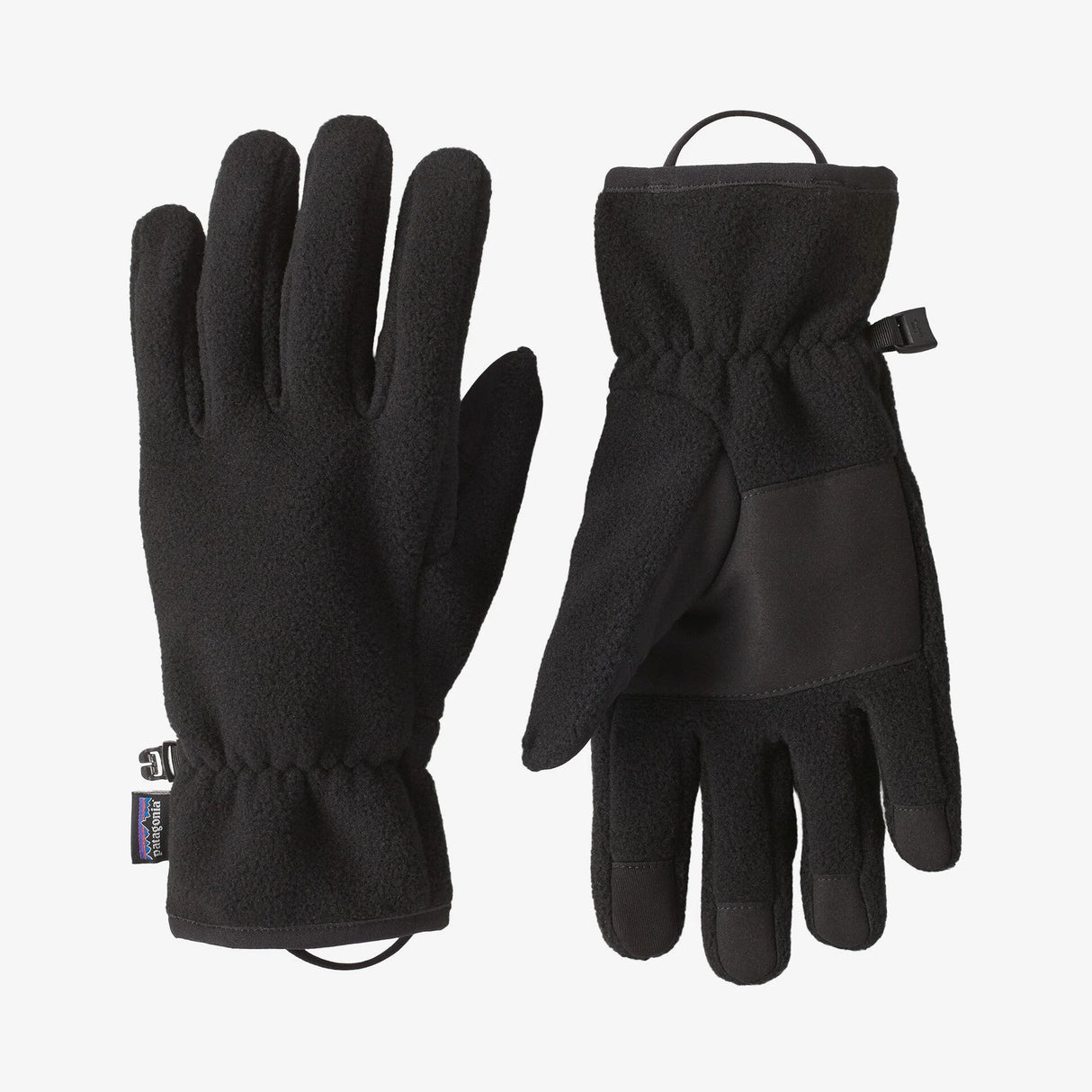 Patagonia Synchilla Fleece Gloves - Black Solid