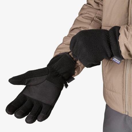 Patagonia Synchilla Fleece Gloves - Black Solid