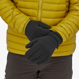 Patagonia Synchilla Fleece Gloves - Black - Find Your Feet Australia Hobart Launceston Tasmania