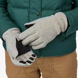 Patagonia Synchilla Fleece Gloves - Oatmeal Heather