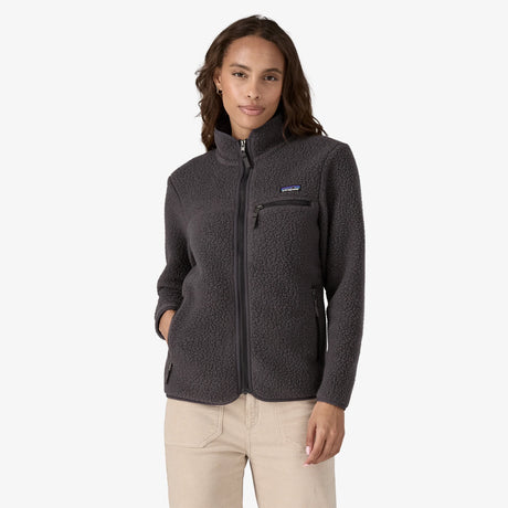 Patagonia Retro Pile Jacket (Women's) - Ink Black - Find Your Feet Australia Hobart Launceston Tasmania