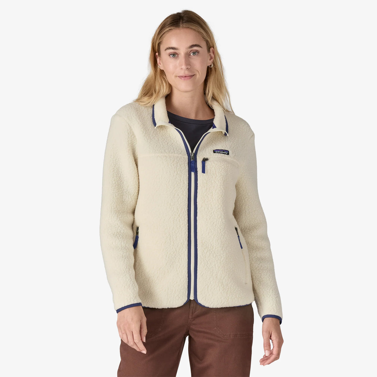 Patagonia Retro Pile Jacket (Women's) - Natural - Find Your Feet Australia Hobart Launceston Tasmania