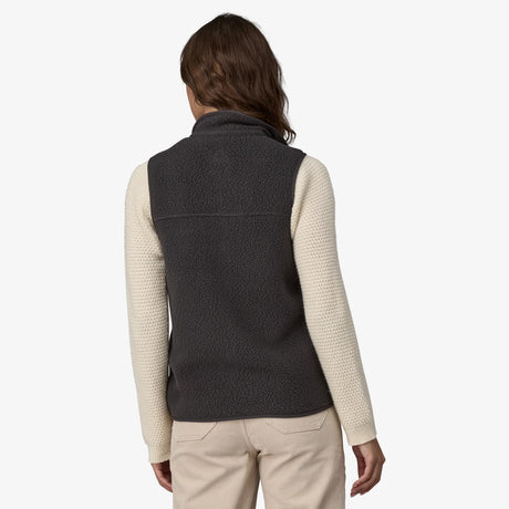 Patagonia Retro Pile Vest (Women's) - Ink Black - Find Your Feet Australia Hobart Launceston Tasmania