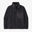 Patagonia Synchilla Fleece Jacket (Women's) - Black Solid