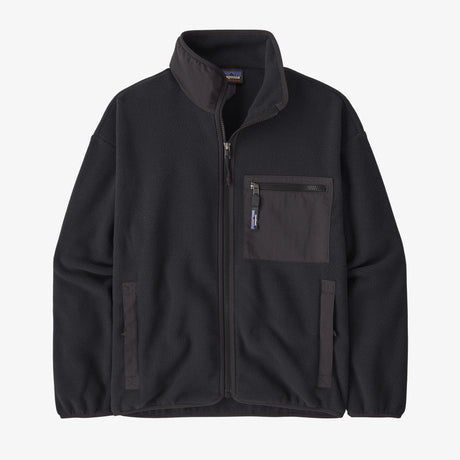 Patagonia Synchilla Fleece Jacket (Women's) - Black Solid