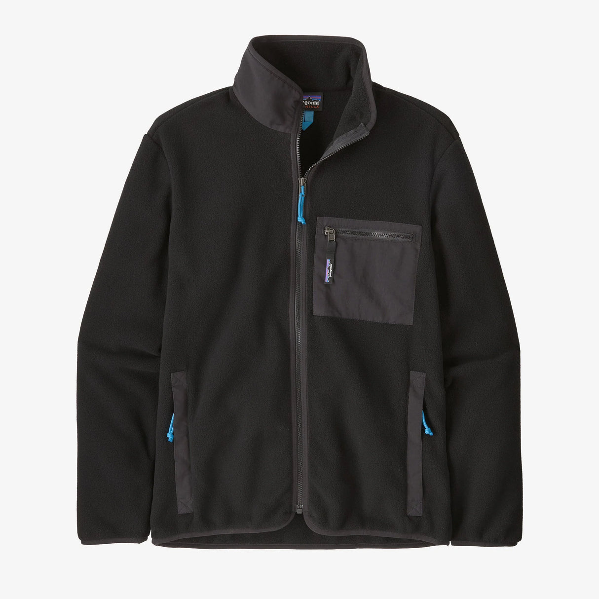 Patagonia Synchilla Fleece Jacket (Men's) - Black Solid