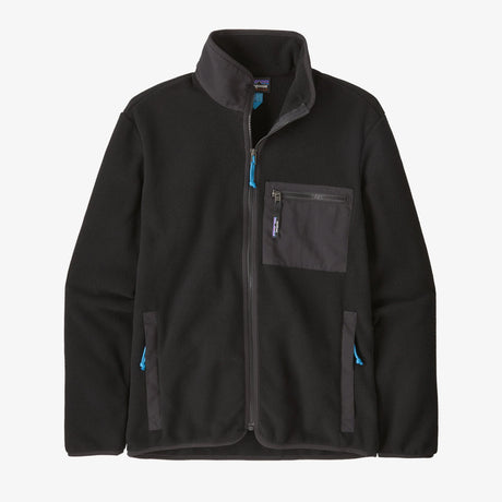 Patagonia Synchilla Fleece Jacket (Men's) - Black Solid