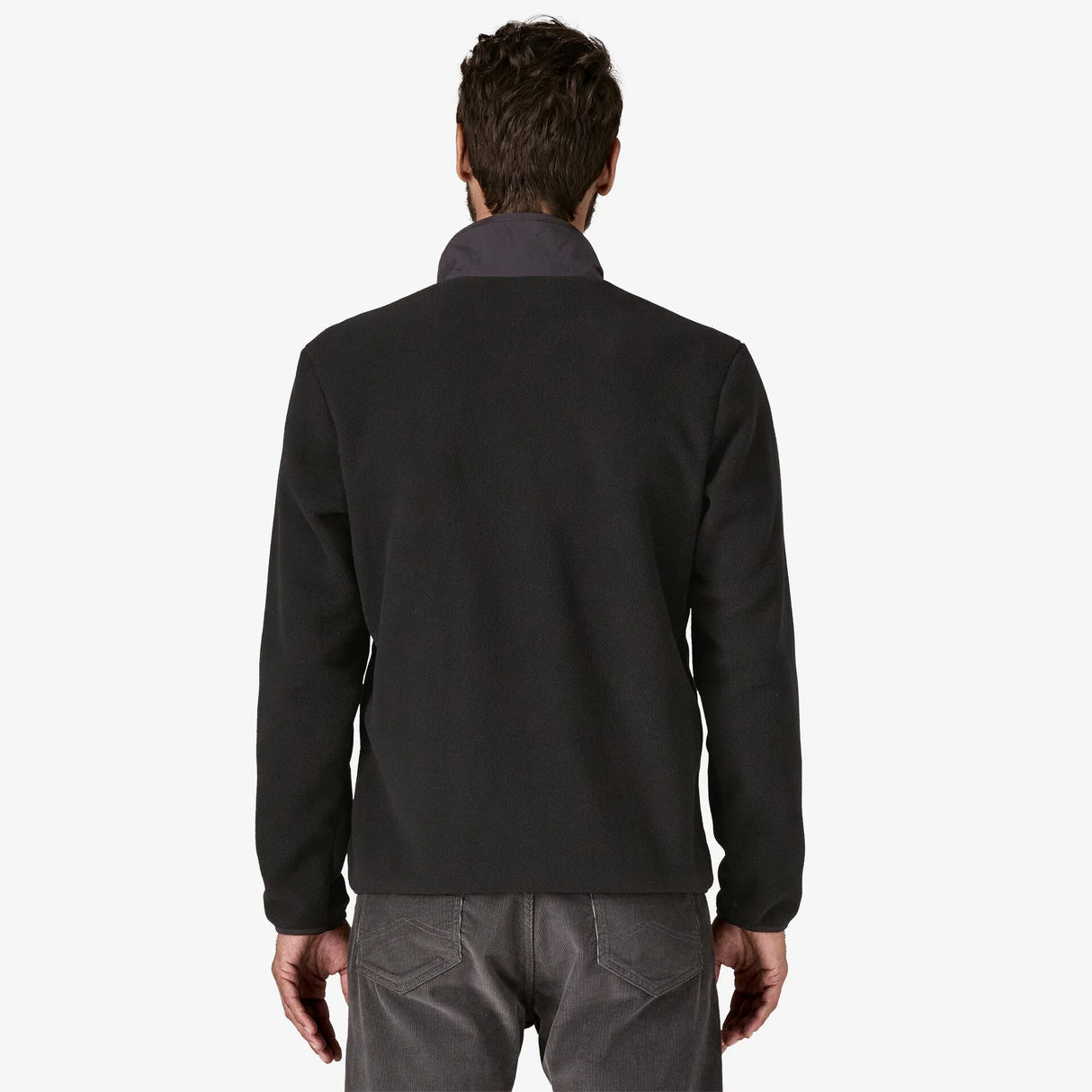 Patagonia Synchilla Fleece Jacket (Men's) - Black Solid