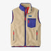 Patagonia Classic Retro-X Fleece Vest (Men's) - Dark Natural - Beige - Cream - Blue - Red